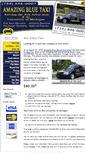 Mobile Screenshot of amazingbluetaxi.com